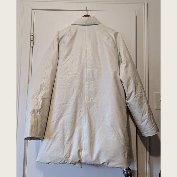 KASSL EDITIONS - Oversized unisex off white puffer coat - Sz M - Picture 3 of 15